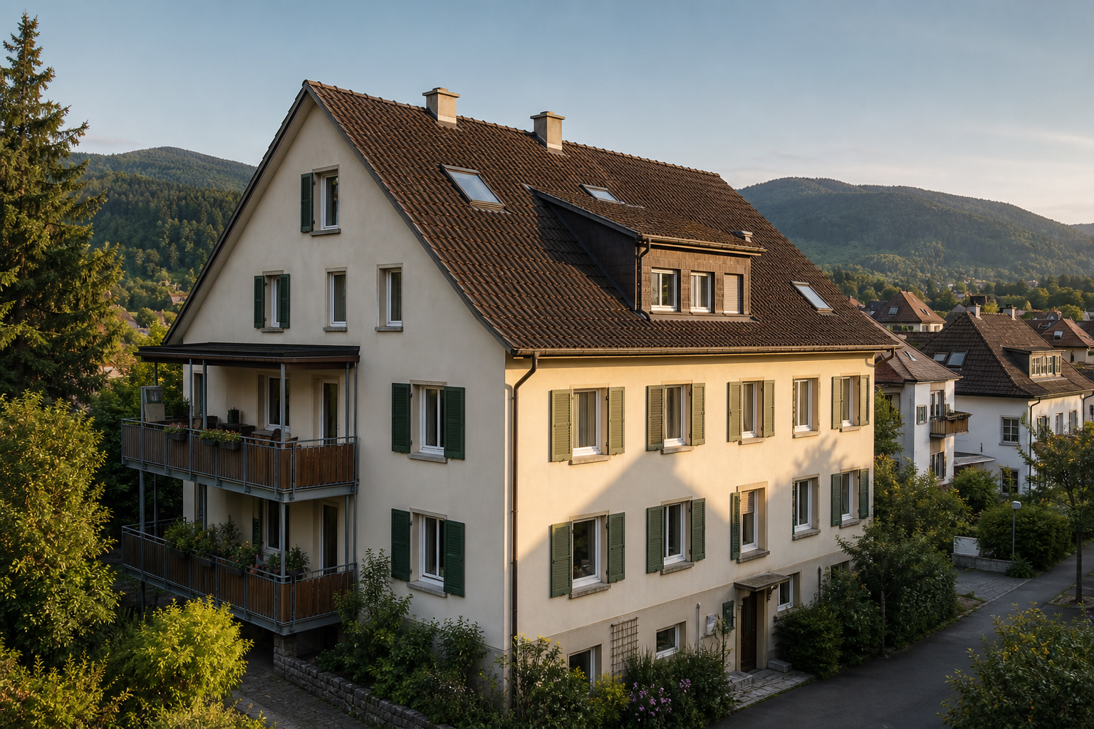 Mehrfamilienhaus in der Schwarzwaldregion